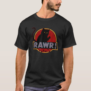 Geweldige Cat Rawr T-shirt