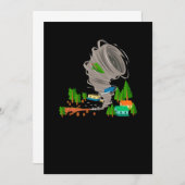 Geweldige Chasers voor tornado en Storm Kaart (Voorkant / Achterkant)