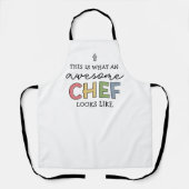 Geweldige Chef Gifts | Beste Chef Ever Funny Gift Schort (Voorkant)