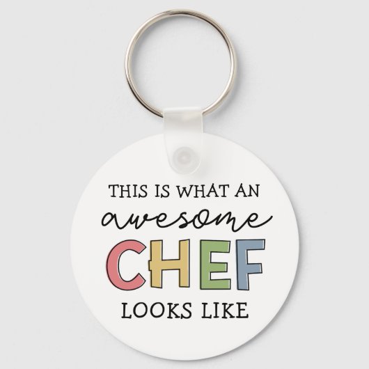 Geweldige Chef Gifts | Beste Chef Ever Funny Gift Sleutelhanger (Voorkant)