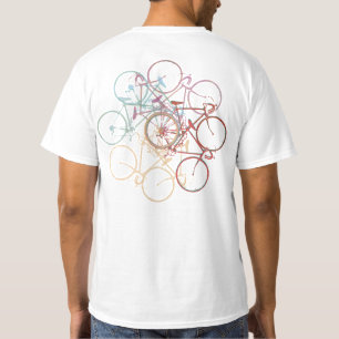 Geweldige Circle t-shirt-stempel van Fietsen T-shirt