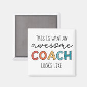 Geweldige coach | Beste coach ooit | Funny Coach G Magneet (Voorkant / Achterkant)
