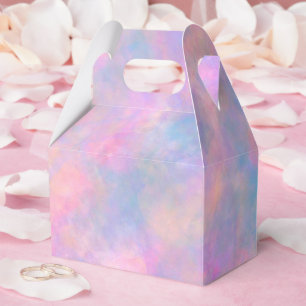 Geweldige combinatie van pastelkleuren bedankdoosjes