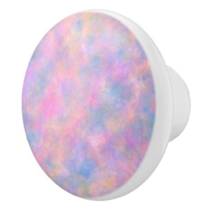 Geweldige combinatie van pastelkleuren keramische knop