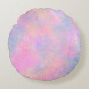 Geweldige combinatie van pastelkleuren rond kussen