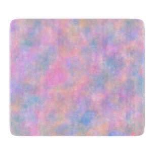 Geweldige combinatie van pastelkleuren snijplank