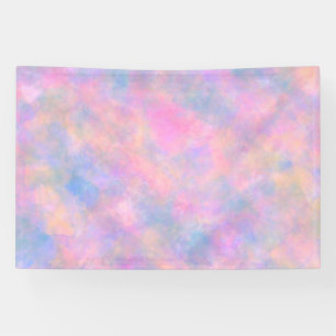 Geweldige combinatie van pastelkleuren spandoek