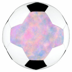 Geweldige combinatie van pastelkleuren voetbal