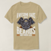 Geweldige Dads hebben loopvlakken en schroefas Hat T-shirt (Design voorkant)