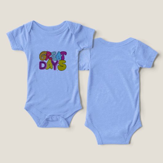 Geweldige dag (Ontwerp Voorkant & Achterkant)