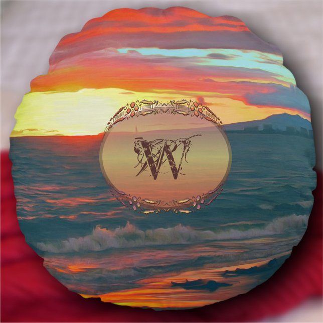 Geweldige dag 1490 rond kussen (Creator heeft geüpload)