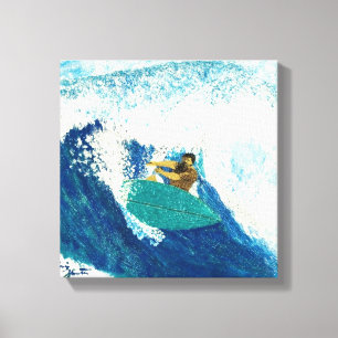 Geweldige dag canvas afdruk