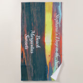 Geweldige dag in de zon 1490 strandlaken (Voorkant)