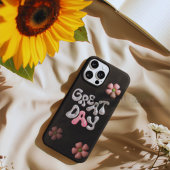 Geweldige dag speelse bloementelefoonhoesje Case-Mate iPhone case