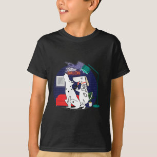 Geweldige Dalmatische Honden Tattoo Shop Hond Mama T-shirt