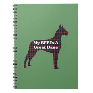 Geweldige Dane BFF Notitieboek