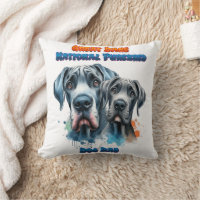 Geweldige Dane Day voor National Purebred Dog!