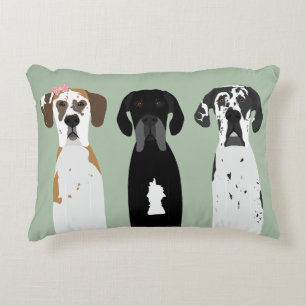 Geweldige Dane Dog Accent Kussen