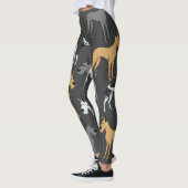 Geweldige Dane Dog Leggings gedrukt. (Links)