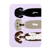 Geweldige Dane Dogs Magneet (Verticaal)