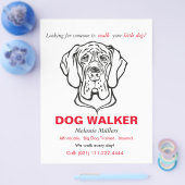 Geweldige Dane Flyer (Enkel)