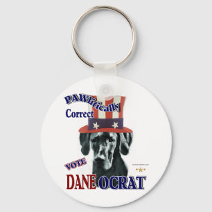 Geweldige Dane Gifts Sleutelhanger