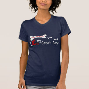 Geweldige Dane Gifts T-shirt