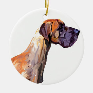 Geweldige Dane Keramisch Ornament