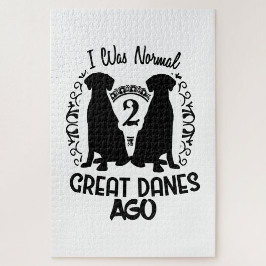 Geweldige Dane Legpuzzel (Verticaal)