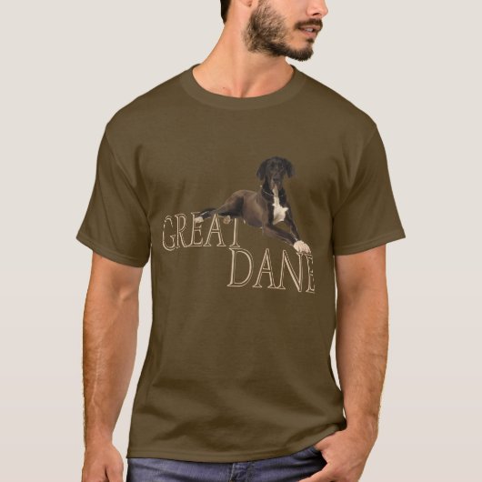 Geweldige Dane T-shirt (Voorkant)