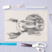 Geweldige Dane Tissuepapier (Craft)