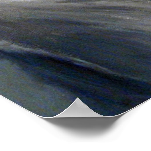 Geweldige dansafdrukken - Blauwe Daan Poster (Hoek)