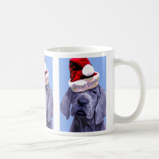 Geweldige danspuppy X 3-kerstMok Koffiemok (Rechts)