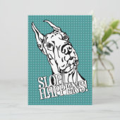 Geweldige danssleuf, BW Kaart (Staand voorkant)