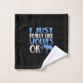 Geweldige dat ik net als Wolven oké ben? Wolf Love Bad Handdoek (Wasdoekje)
