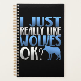 Geweldige dat ik net als Wolven oké ben? Wolf Love Planner