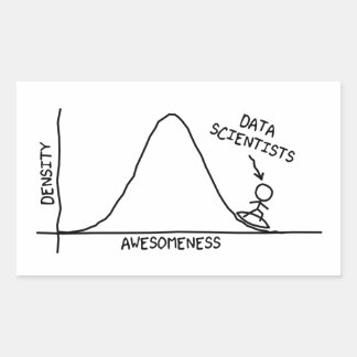 Geweldige Data Scientists Sticker