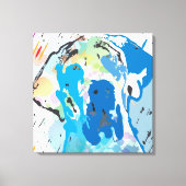 Geweldige ddraafdruk canvas afdruk (Voorkant)