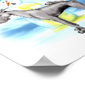 Geweldige Dell BTG zwart Poster (Hoek)