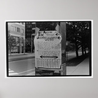 Geweldige, Die Trying Poster