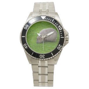 Geweldige dier capibara horloge
