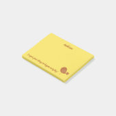 Geweldige dingen, vogelthema post-it® notes (Schuin)