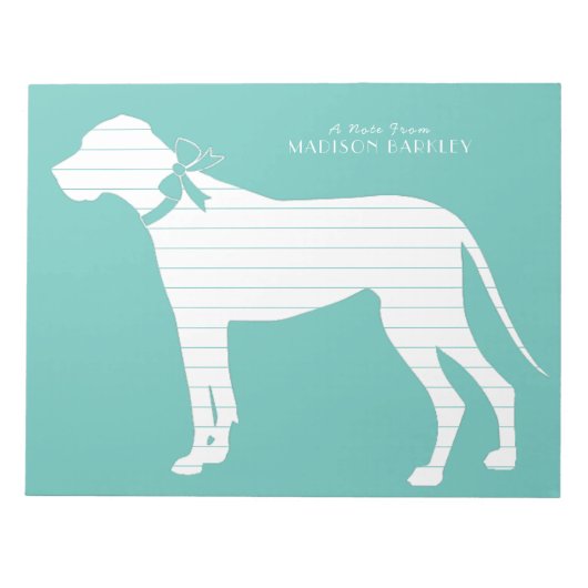 Geweldige dog-pop notitieblok (Voorkant)