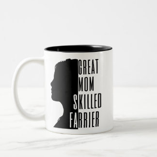 Geweldige, door mama gedode, unieke cadeau tweekleurige koffiemok