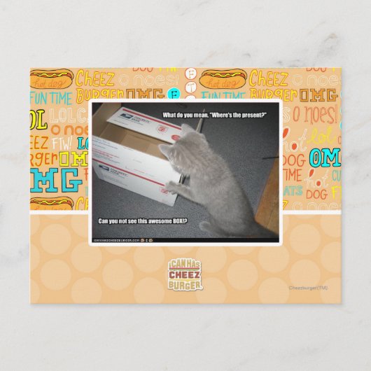 Geweldige doos briefkaart (Voorkant)