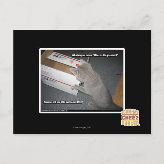 Geweldige doos briefkaart (Voorkant)