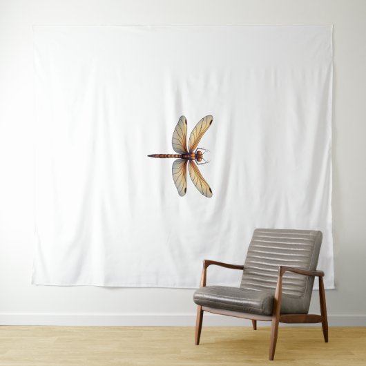 Geweldige Dragonfly kostuum voor jongens en meisje Wandkleed (In Situ (horizontaal))