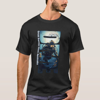 Geweldige DUIK Great Barrier Reef SCUBA Duiken Sno T-shirt
