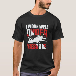 Geweldige duiker mannen vrouwen scuba duiken 1 t-shirt