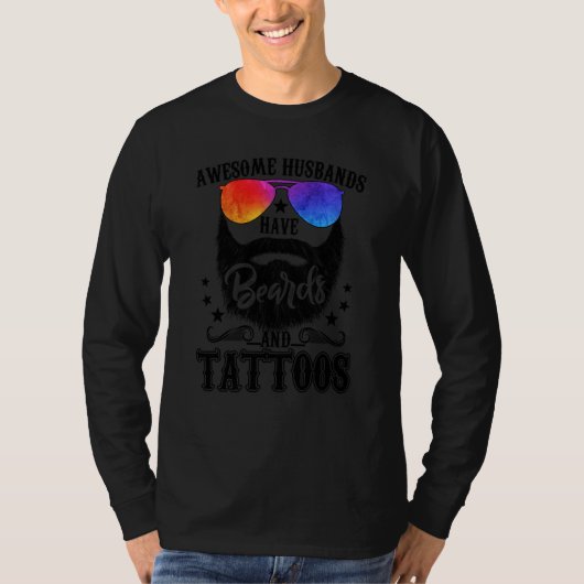 Geweldige echtgenoot heeft een Shirt van Tattoos e (Voorkant)